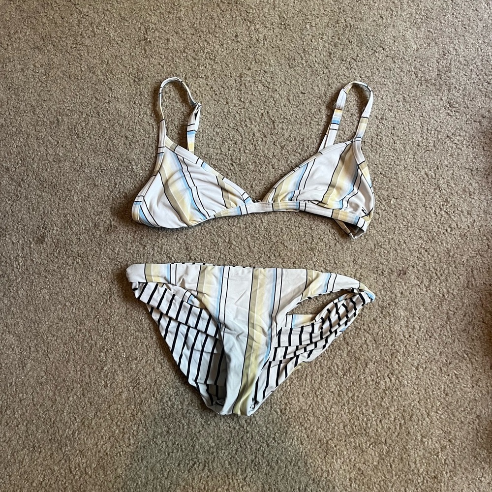Billabong Multicolor Striped Swimwear
